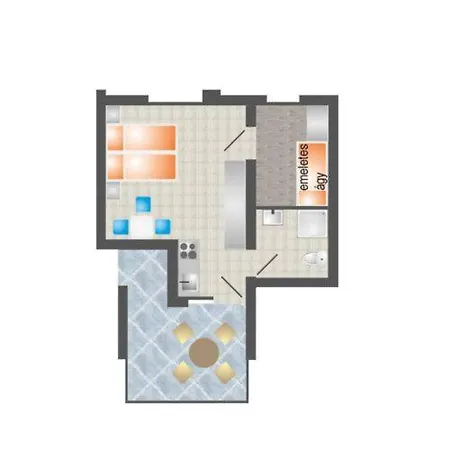 Apartamento Silver Boglár